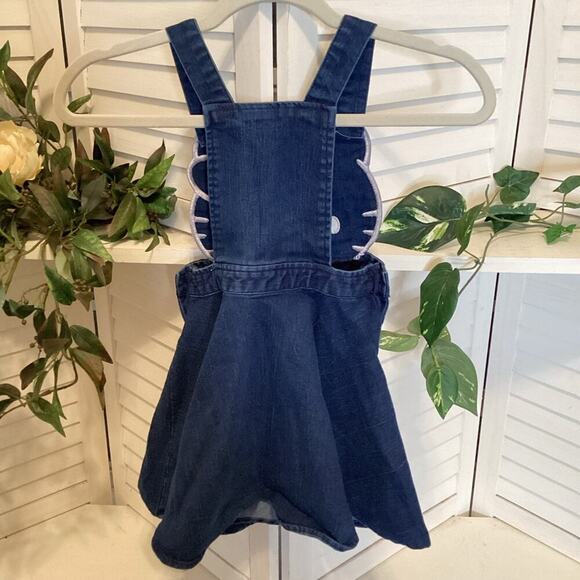 HELLO KITTY DENIUM DRESS SIZE 5 1243 - Picture 3 of 5